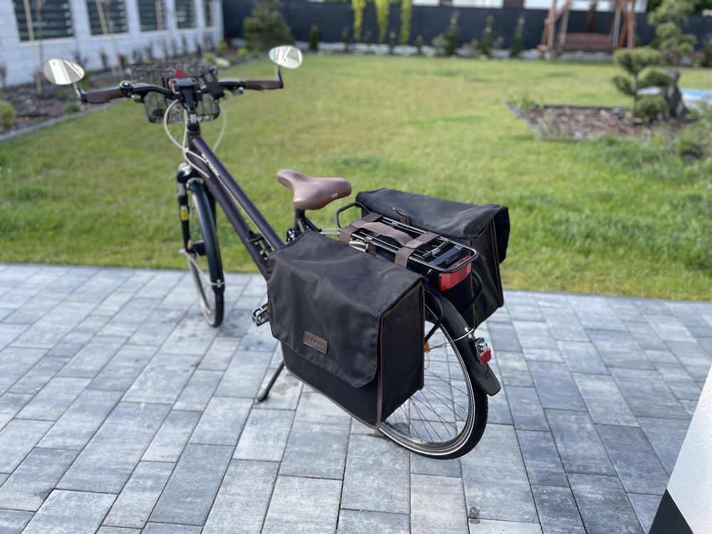 Okazja Decathlon ELOPS Hoprider 500 niska rama,  rozmiar L, aluminium