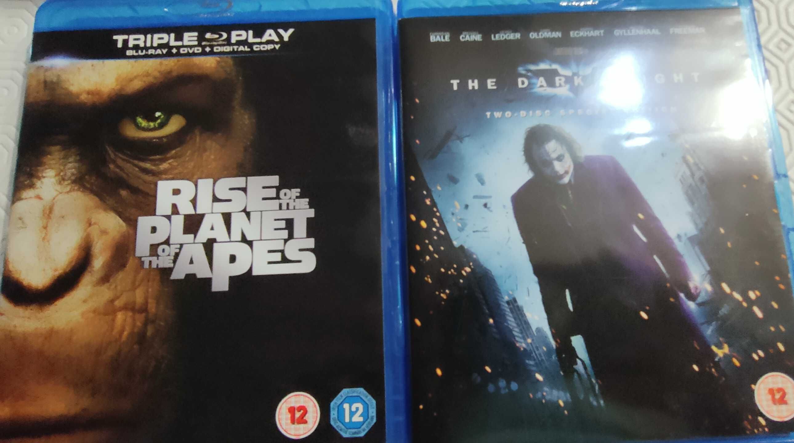 Blu-ray Wolverine,Batman,Planeta dos Macacos