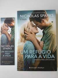 Livro Um Refúgio Para a Vida - Nicholas Sparks