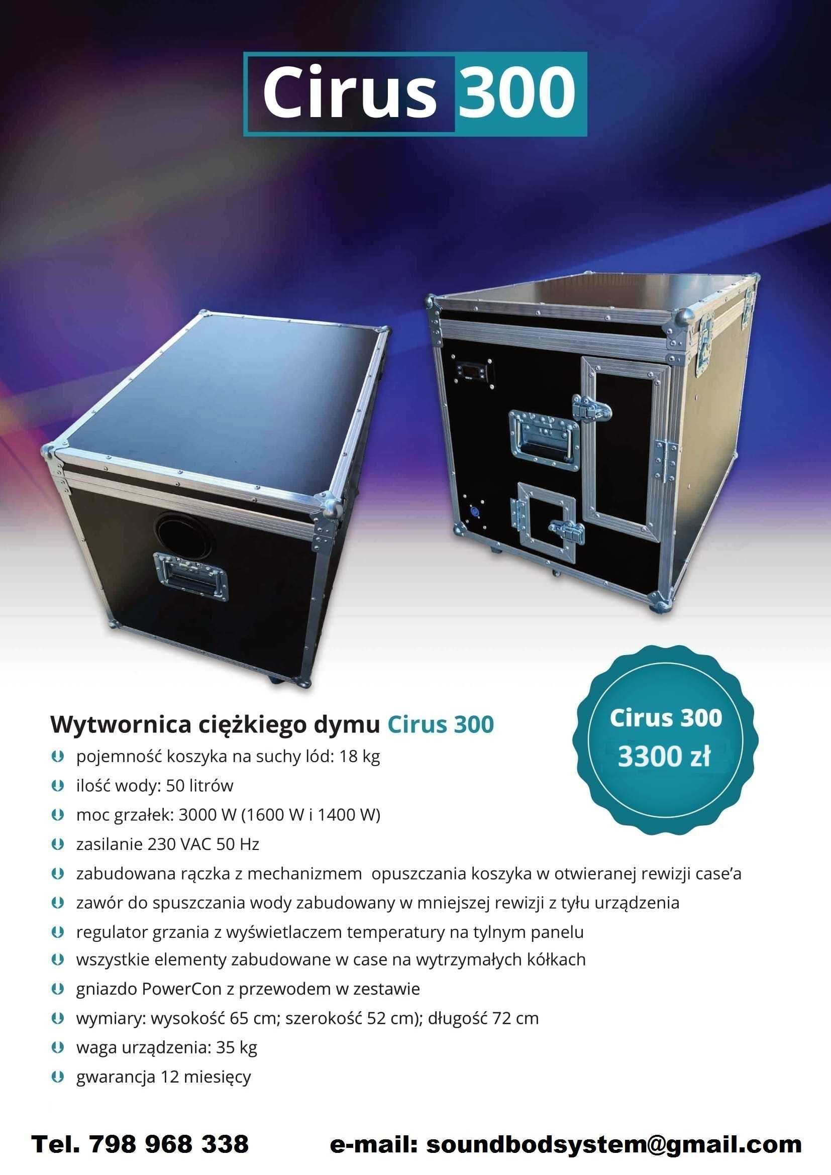 Wytwornice ciężkiego dymu - nowe - Faktura VAT - bardzo wydajne