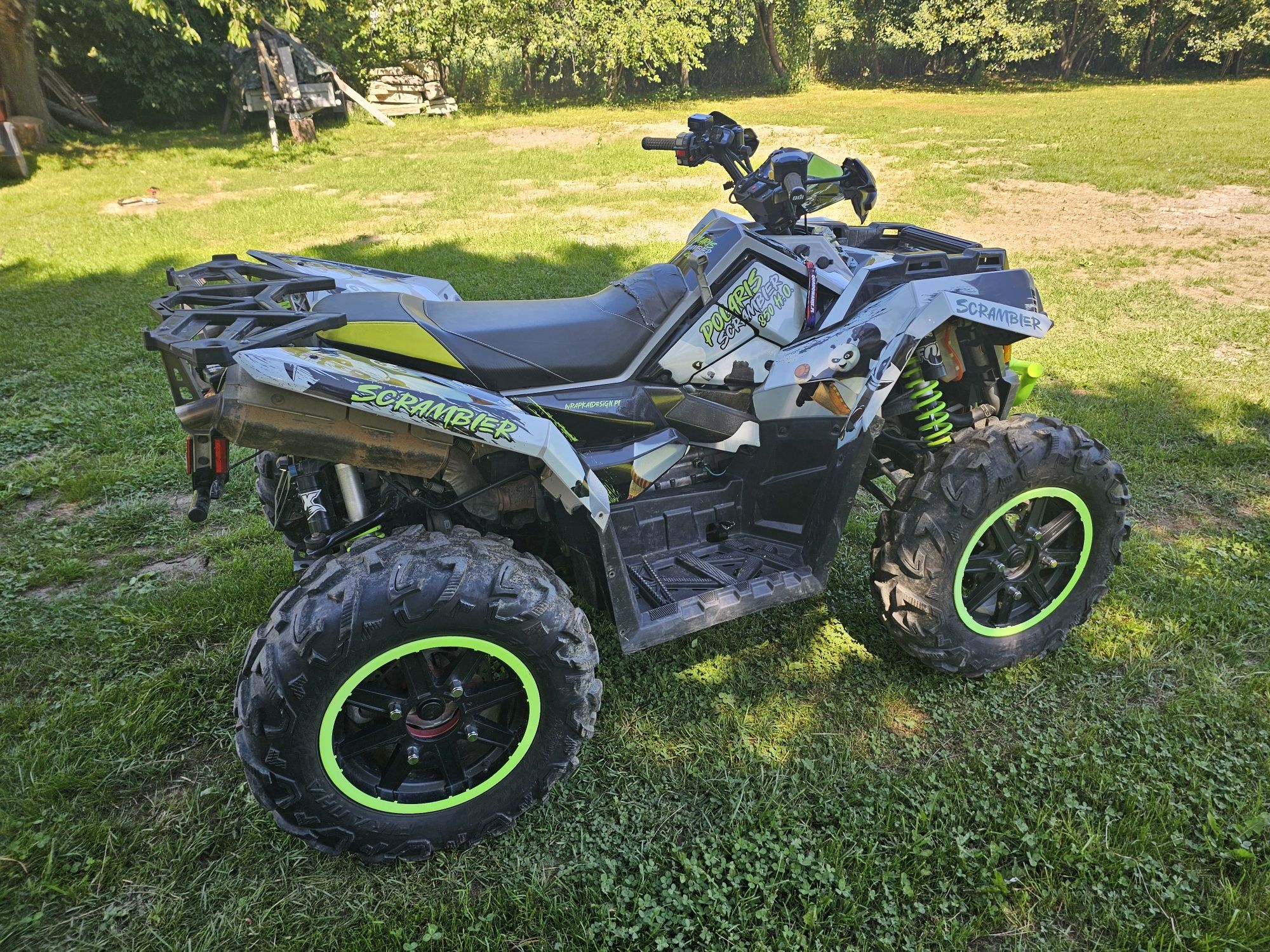 Quad atv Polaris Scrambler 850 H.O. 2019, L7e, 140mth, 2400km  Fox, fe