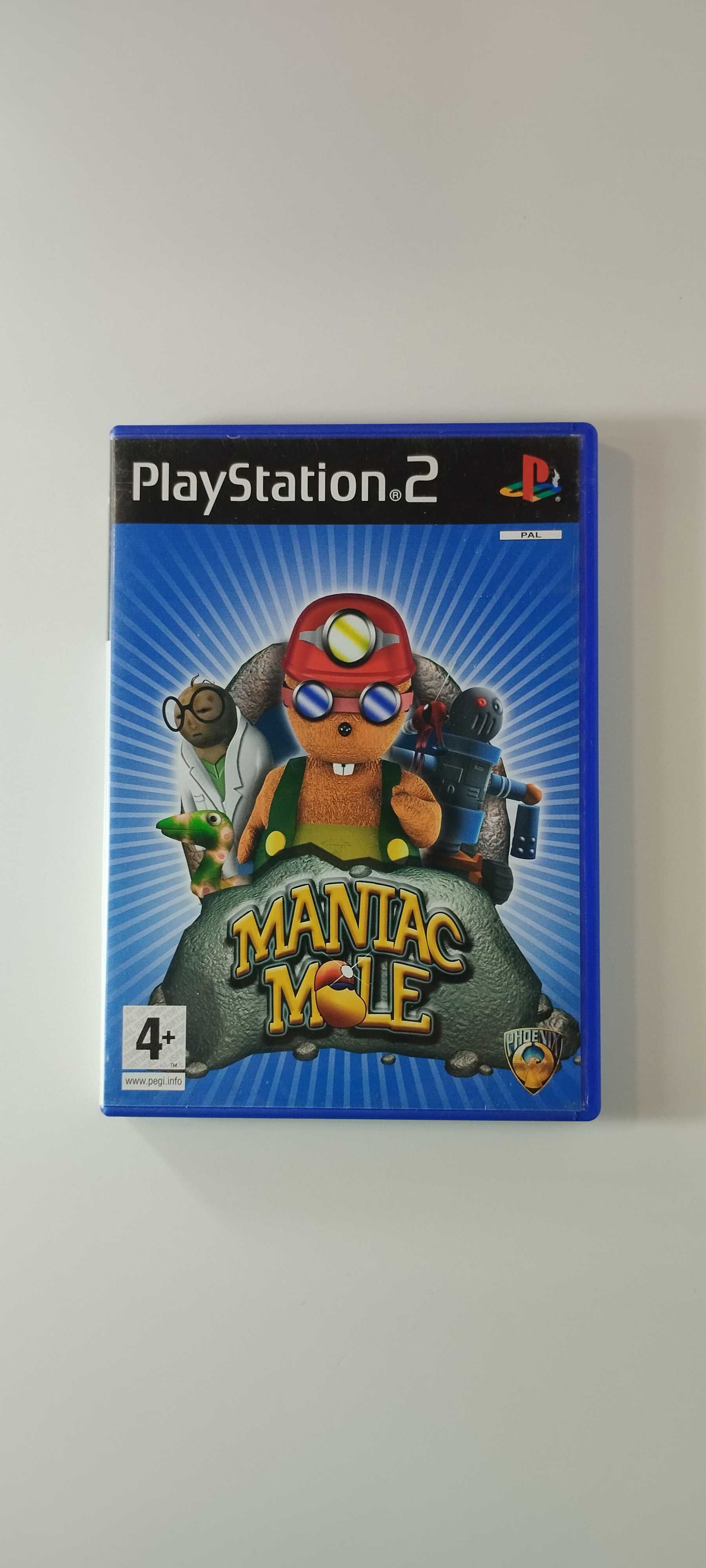 Maniac Mole Playstation 2 PS2