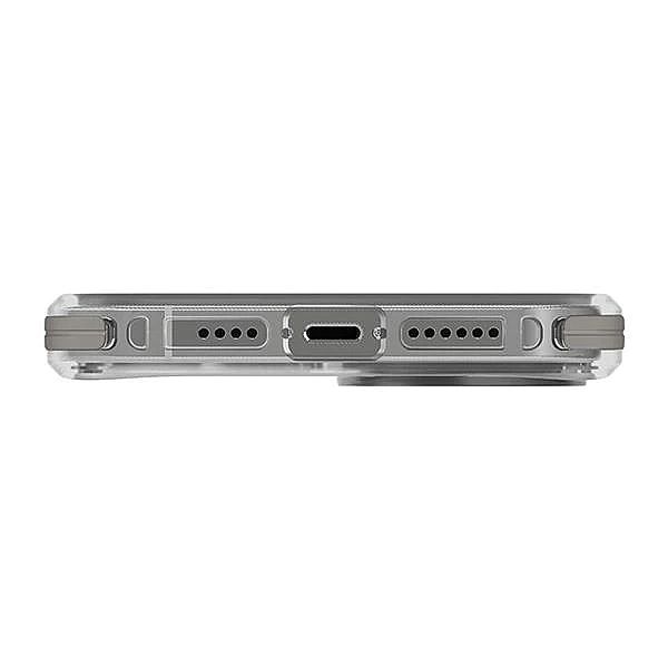 Etui UNIQ Combat Magclick Charging do iPhone 15 Pro - szare