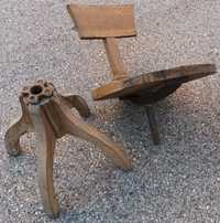Cadeira rotativa muito antiga ( ver fotos)