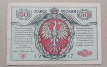 Banknot 50 marek polskich 1916 !! ŁADNY STAN !! !! !! !!
