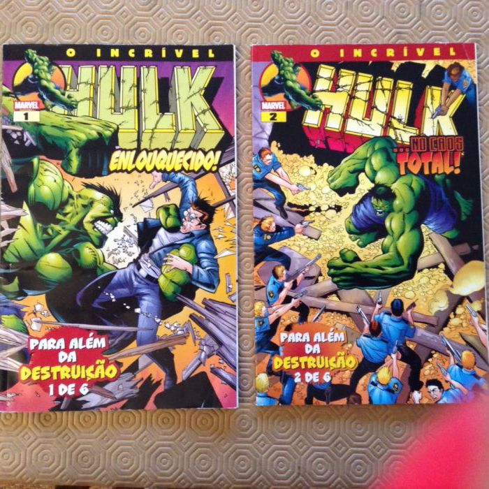 O Incrível Hulk - conjunto duas revistas  em bom estado