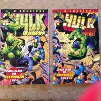 O Incrível Hulk - conjunto duas revistas  em bom estado