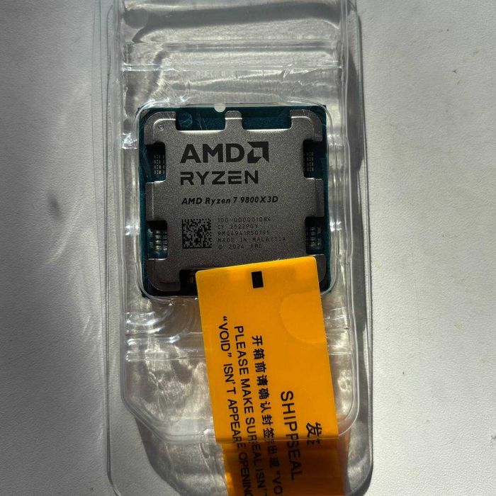 Гарантия по чеку AMD Ryzen 7 9800X3D