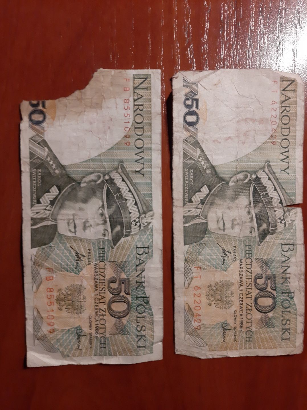 Продам польські злоті 1986 та 1988 рр.