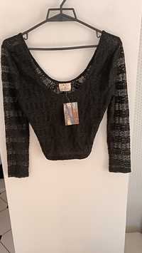 Bluzka damska Crop Top Finds And Needes USA  roz S/M roz