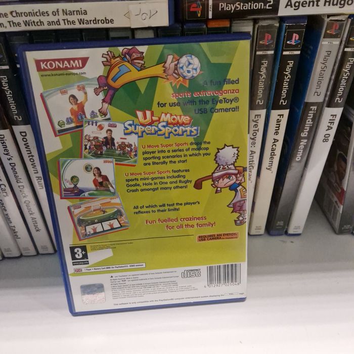 U move super sports ps2 PlayStation 2