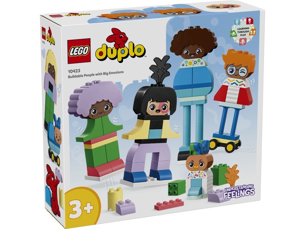 LEGO Duplo 10423 - Ludziki z Emocjami - NOWE