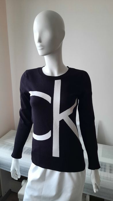 Bluzka sweterkowa Calvin Klein r.S
