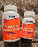 Now Foods Prenatal Gels + DHA вітаміни з омега для вагітних пренаталь