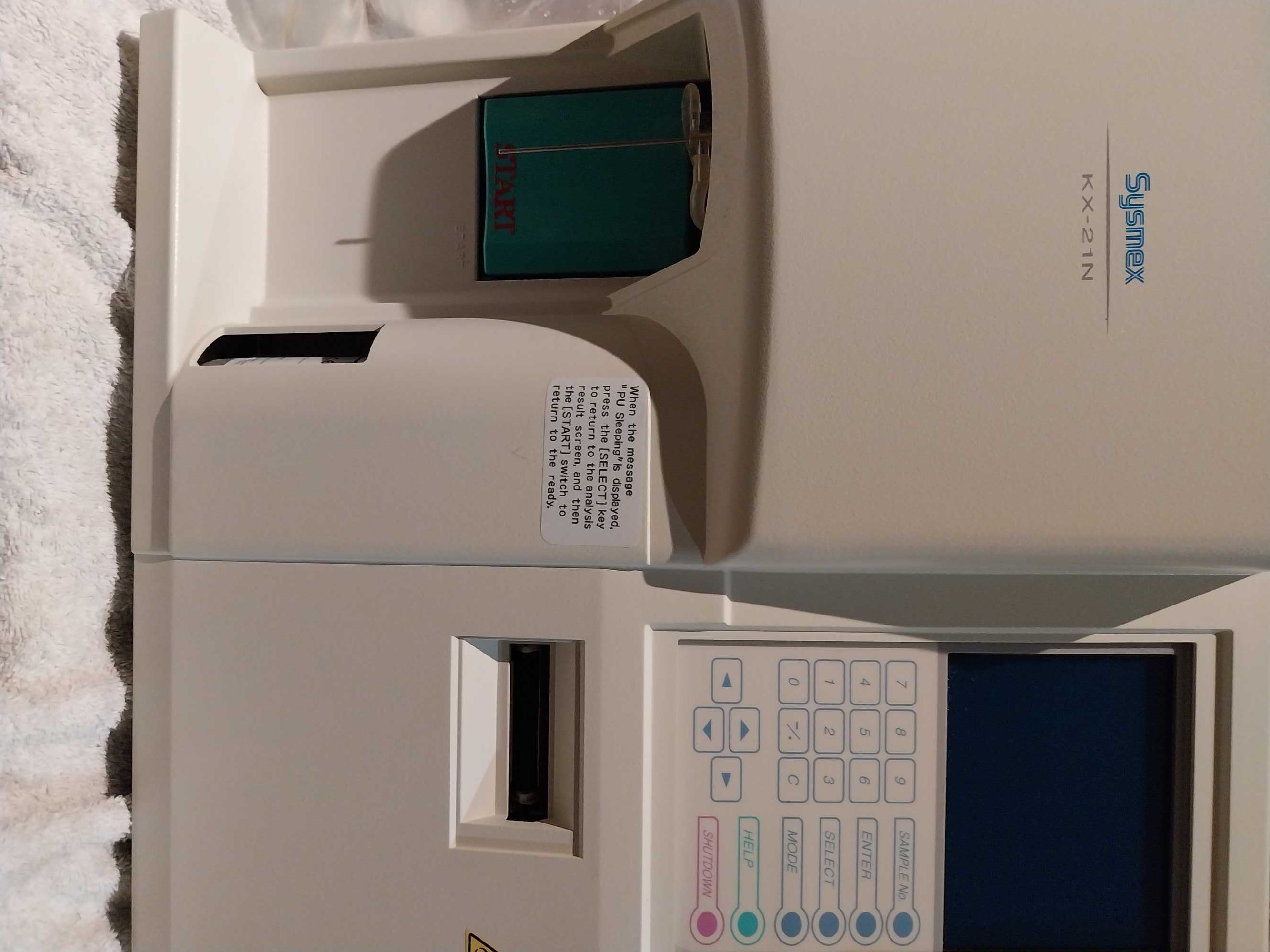 Analizator hematologiczny Sysmex kx 21n napisz zyskasz nawet finansowo