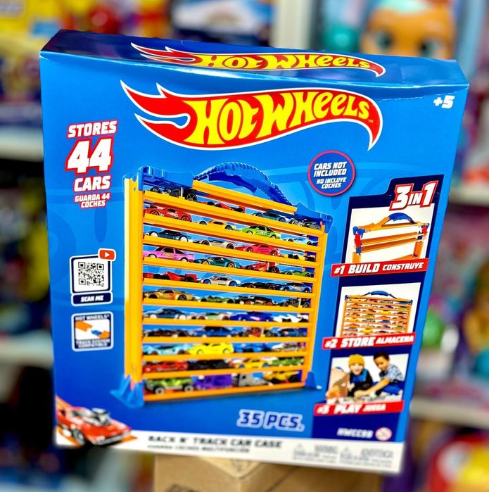 Контейнер Hot Wheels Ігровий гараж із доріжками