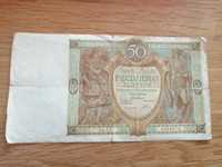 Banknot 50 złotych z 1929 roku
