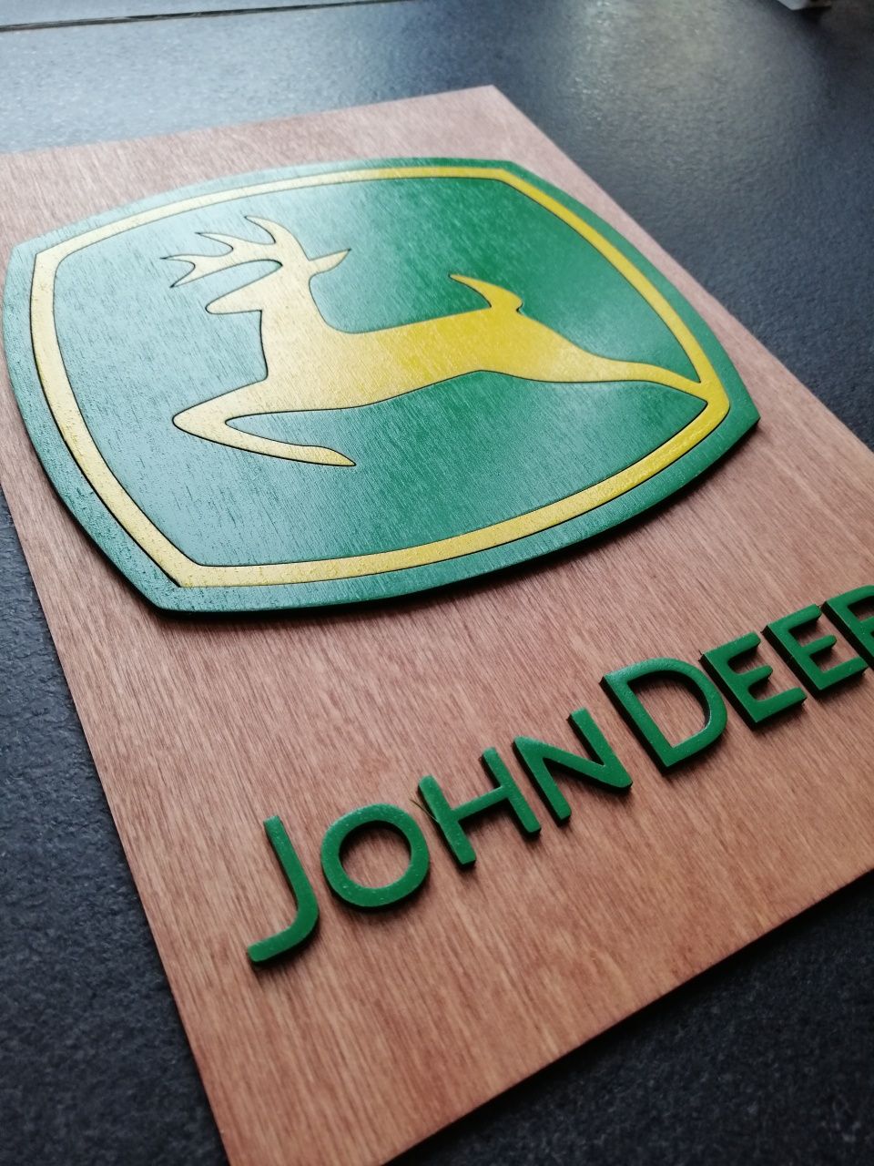 Logo John Deere Duży format A3