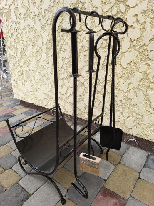 Набор для камина  набір для каміна  печки дровница под дрова дровниця