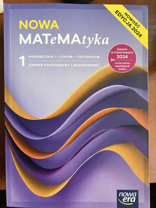 Nowa matematyka 1 Nowa Era Zakres Rozszerzony