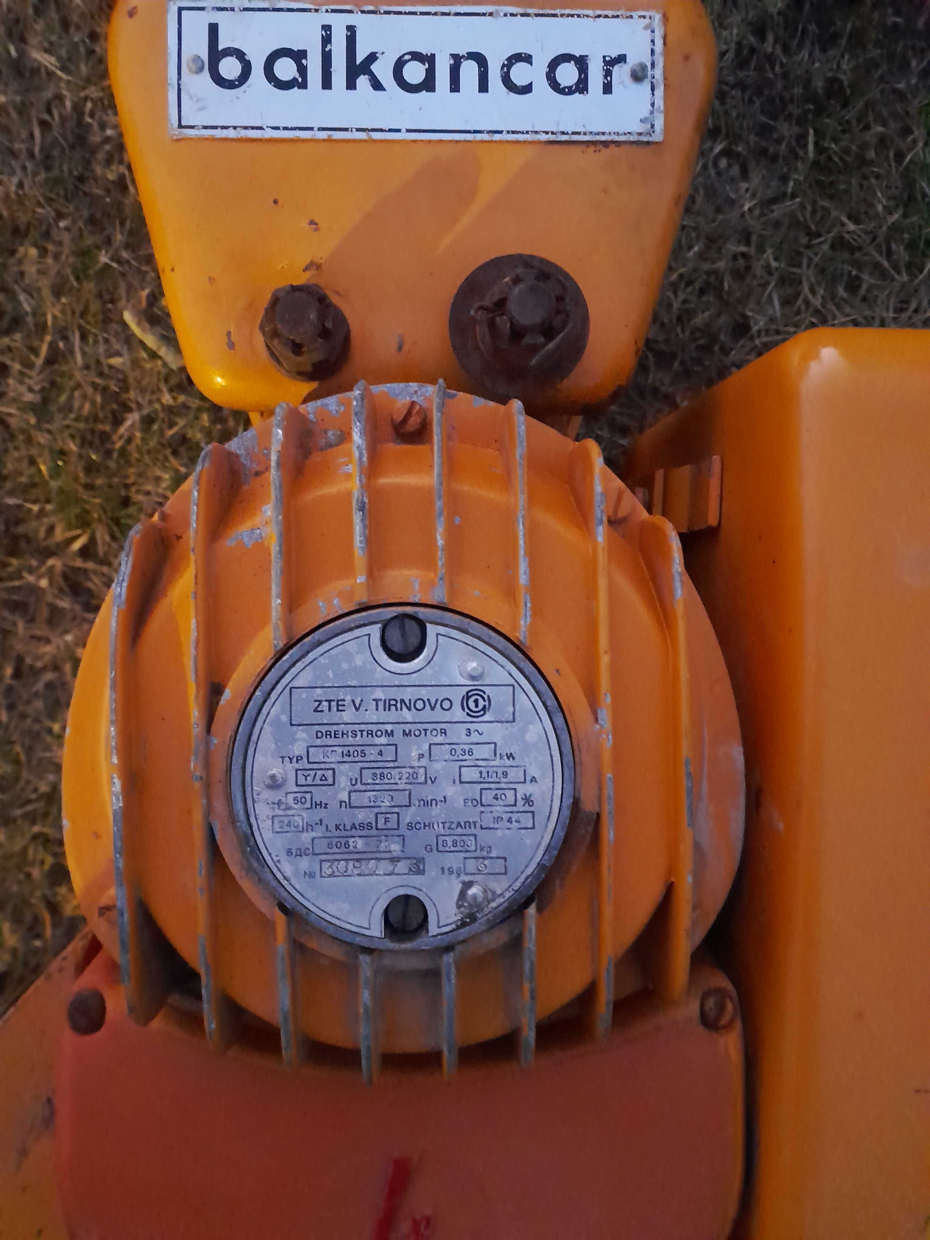 Balkancar 250kg suwnica wciagarka elektryczna wyciagnik łańcuchowy