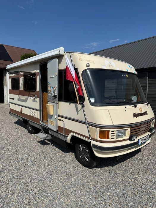 Fiat Ducato 280/14  Fiat Ducato Hymermobil 1987 kamper, mały przebieg!