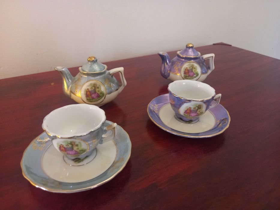 Conjuntos de chávenas miniatura