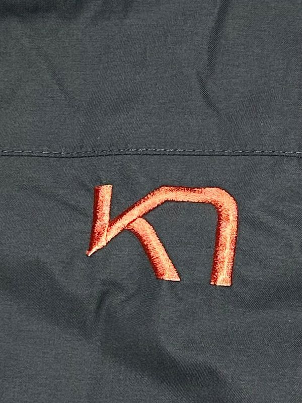 Kari Traa Gruba Kurtka Parka Zimowa Puchowa Damska Logowana r. M