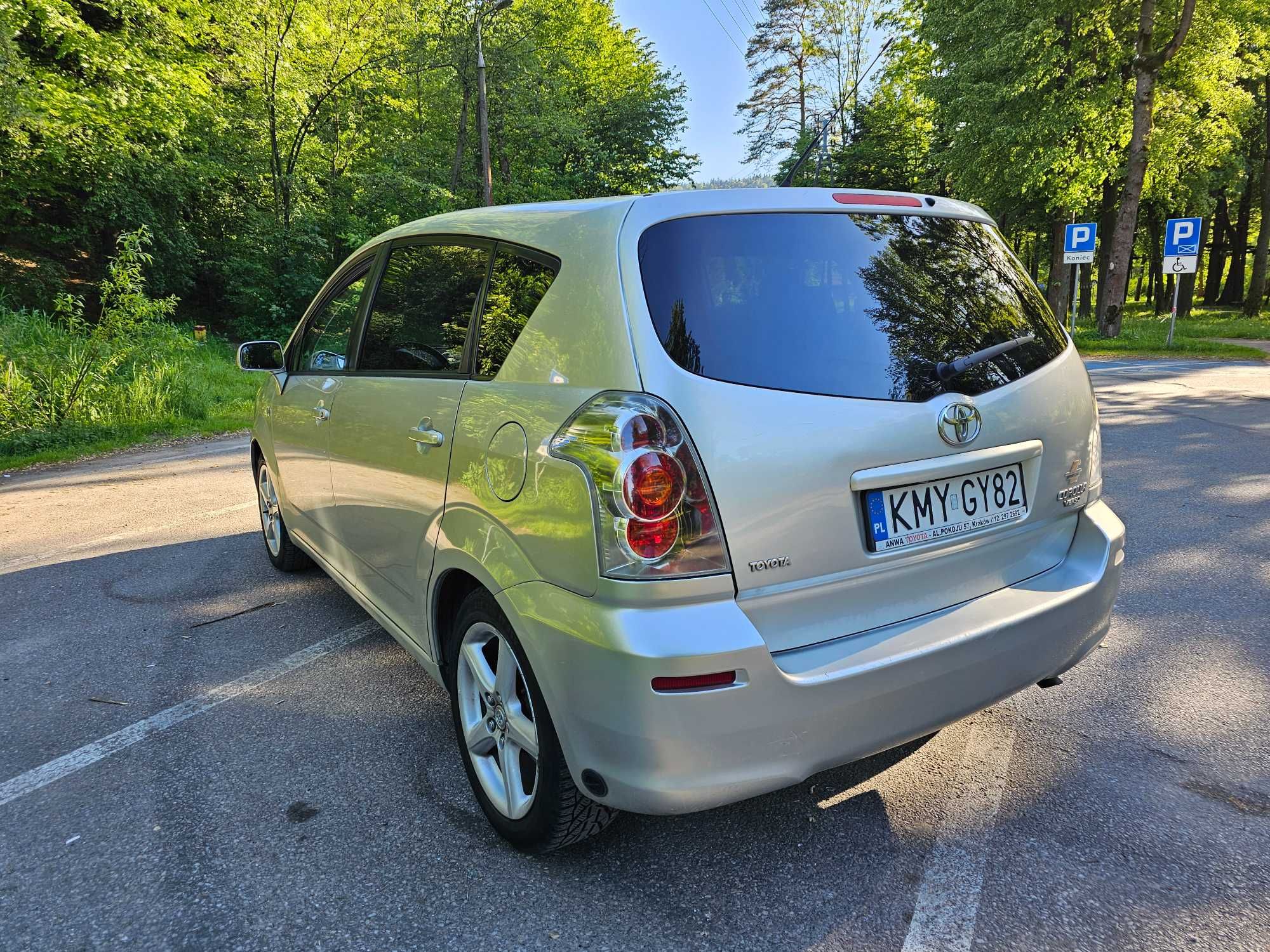 Toyota Corolla Verso 7 Osobowa 1.8 benzyna + LPG