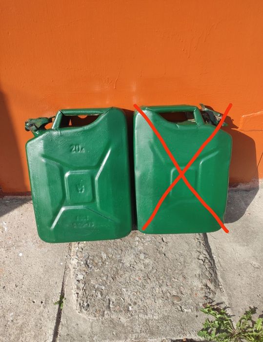 Каністра 20 літрів металева