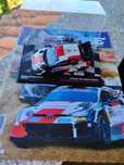Carro WRC miniatura Sebastian Ogier Toyota Yaris Hybrid