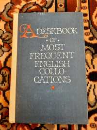 A deskbook of most frequent english collocations