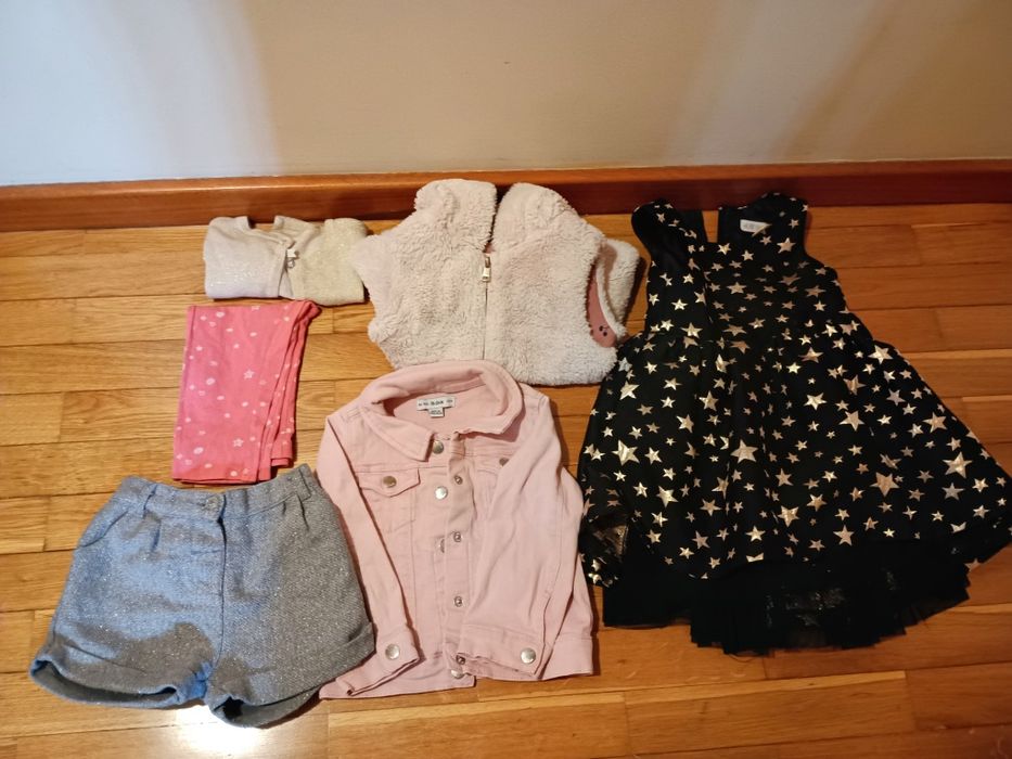 Lote de 6 peças (18-24M) para menina
