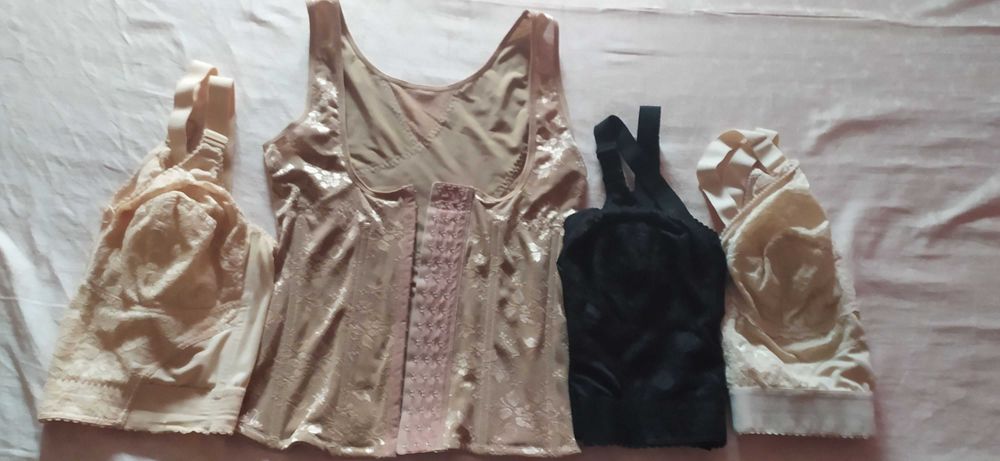белье женское б\у:боди, комбинации, халат-пеньюар, утягивающие трусики