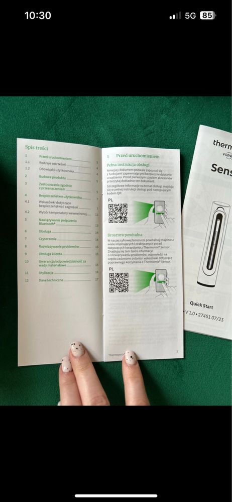 Thermomix sensor