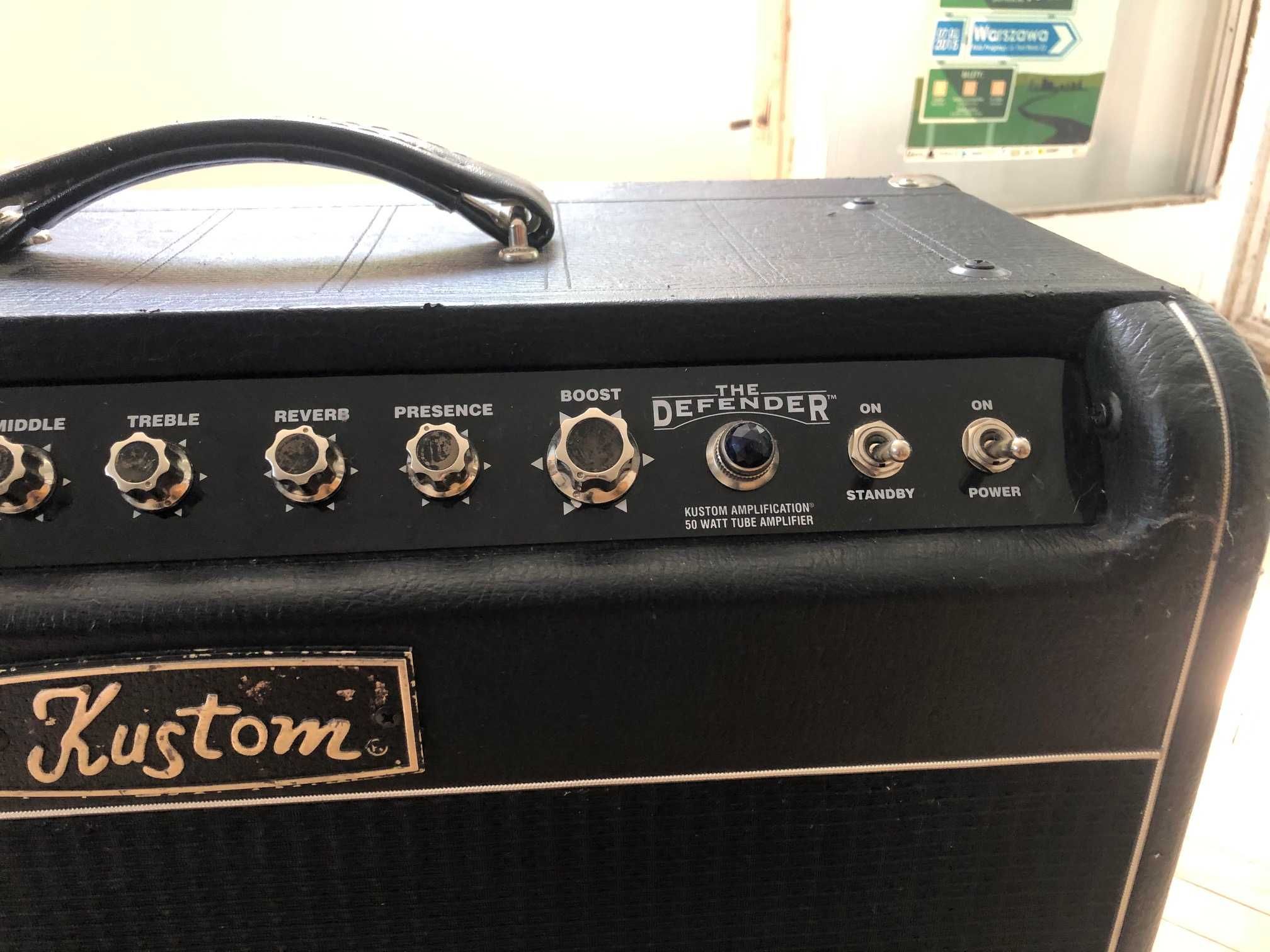 Kustom Defender 50 lampowe combo gitarowe