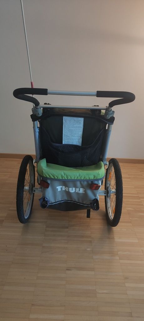Sprzedam przyczepę do rowera plus Joggingu Thule