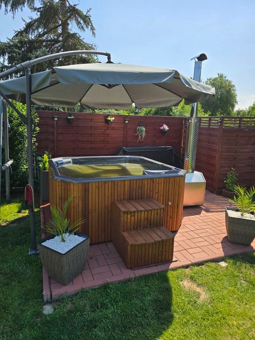 Balia ogrodowa Premium | gorąca beczka ruska bania hot tube jacuzzi
