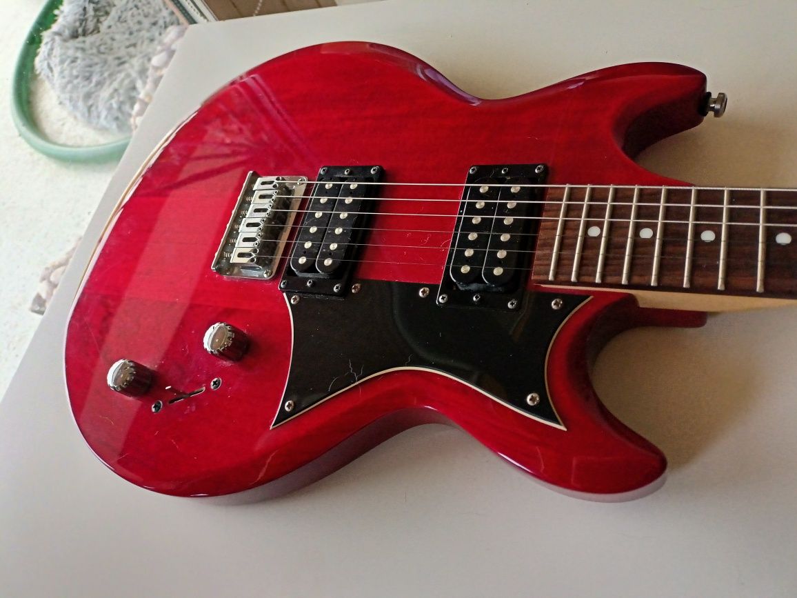 Gitara elektryczna Ibanez + piec wzmacniacz Blackstar + akcesoria