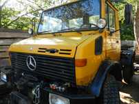 Unimog z zimowego utrzymania
