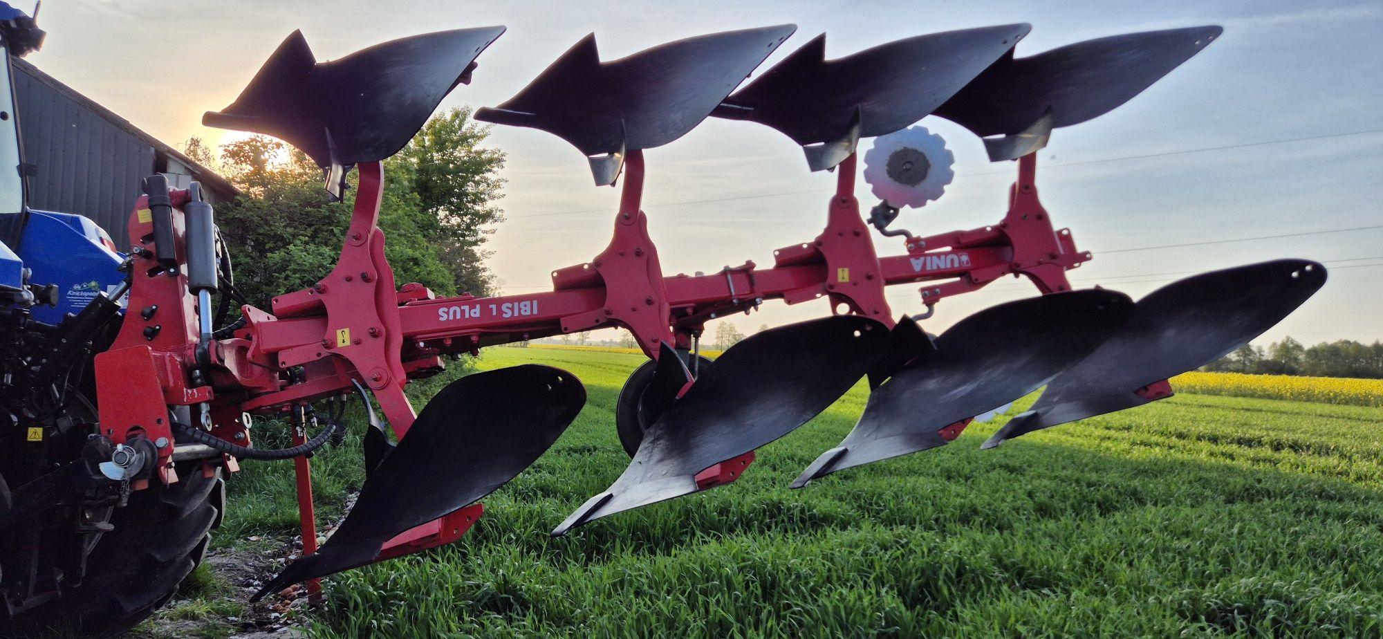 Pług 4+ Unia Ibis L Plus 2019r liniowanie