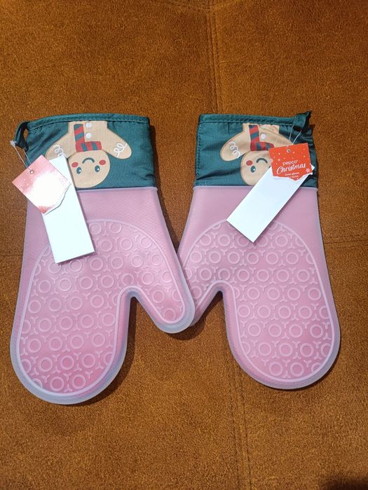 Świąteczne rękawice kuchenne