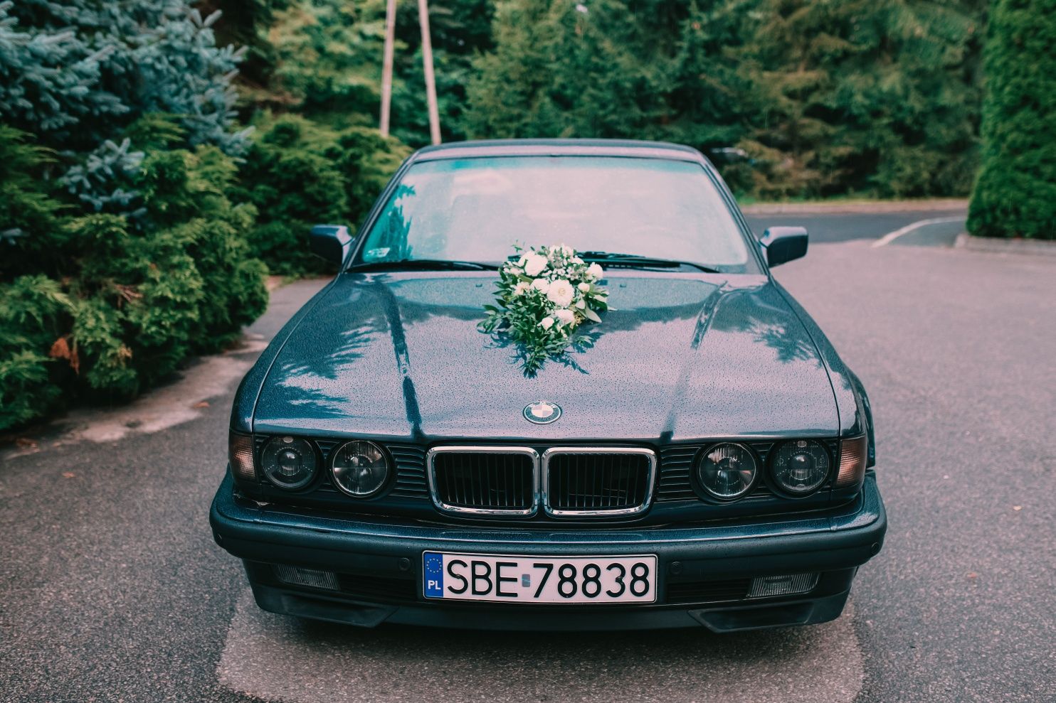 BMW 7, E32 do ślubu