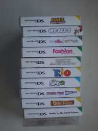 DS - 11 caixas e manuais - Sonic Sims Rio Barbie outros