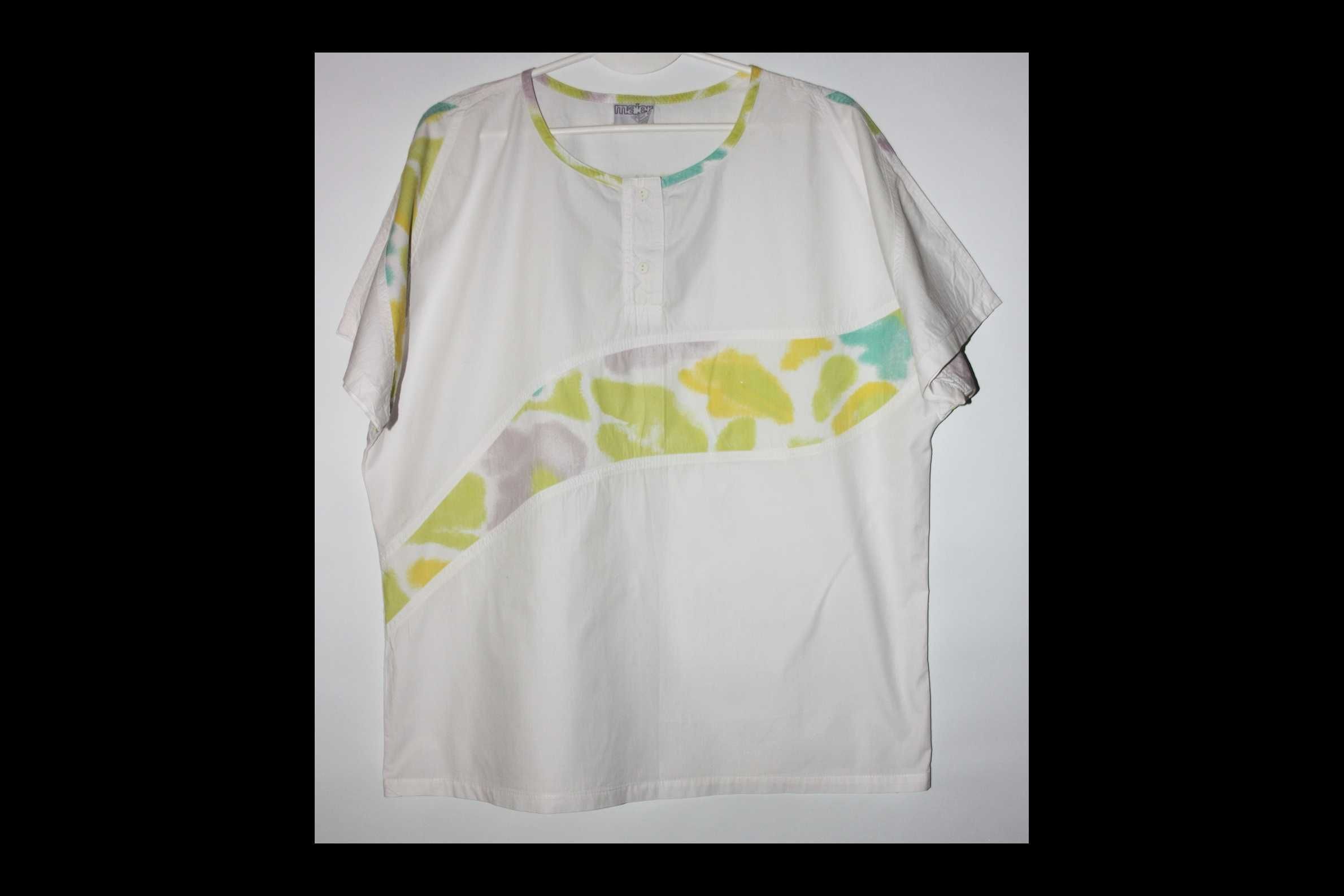 L XL bluzka damska MAIER koszulka bluzeczka koszulowa