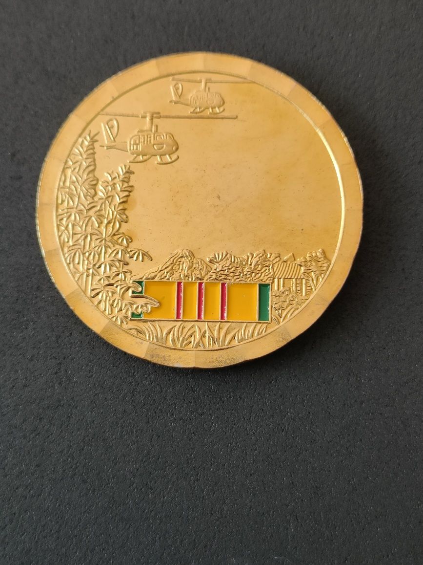 Wietnam, medal, coin pamiątkowy dla weterana