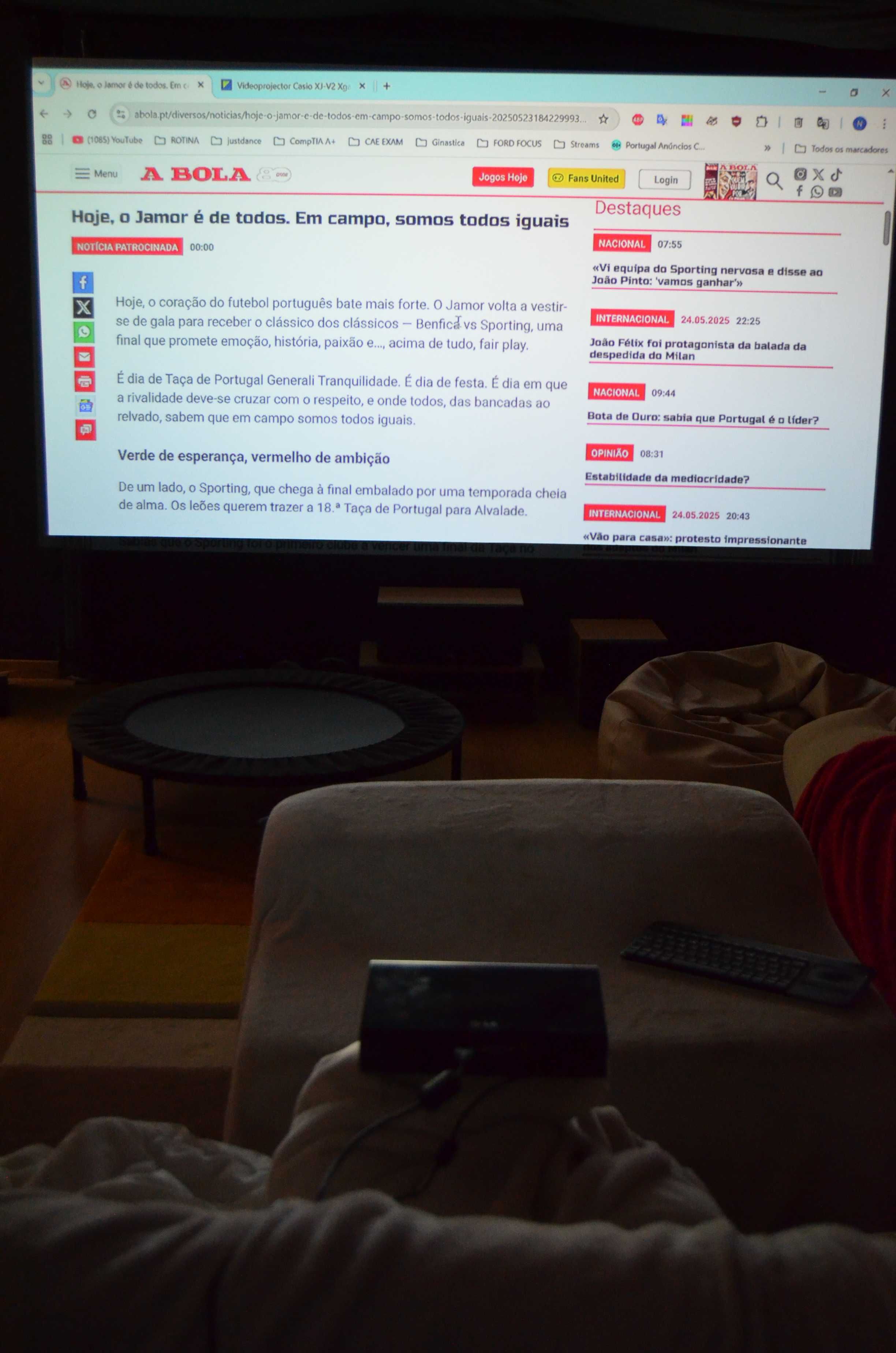 Projetor LG PA1000