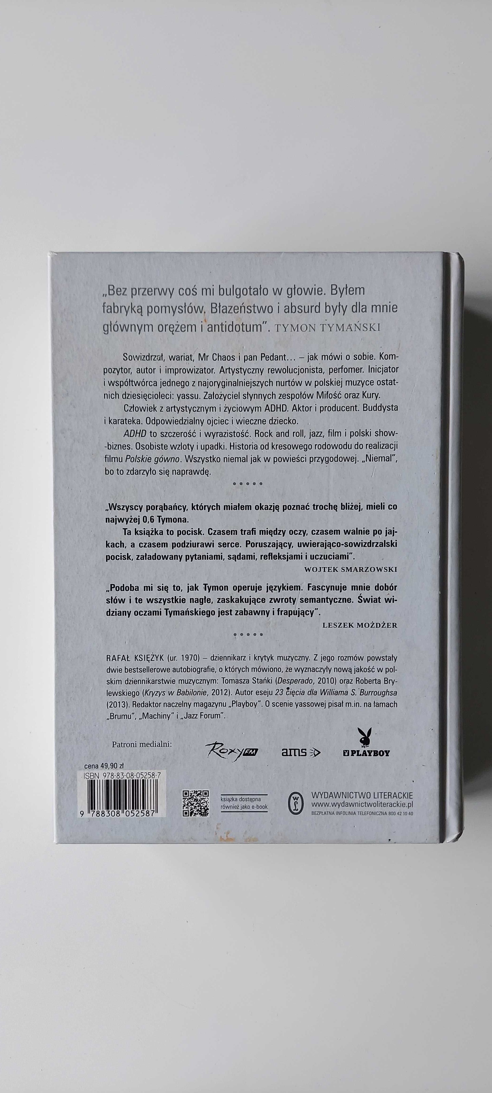 Tymon Tymański Autobiografia ADHD