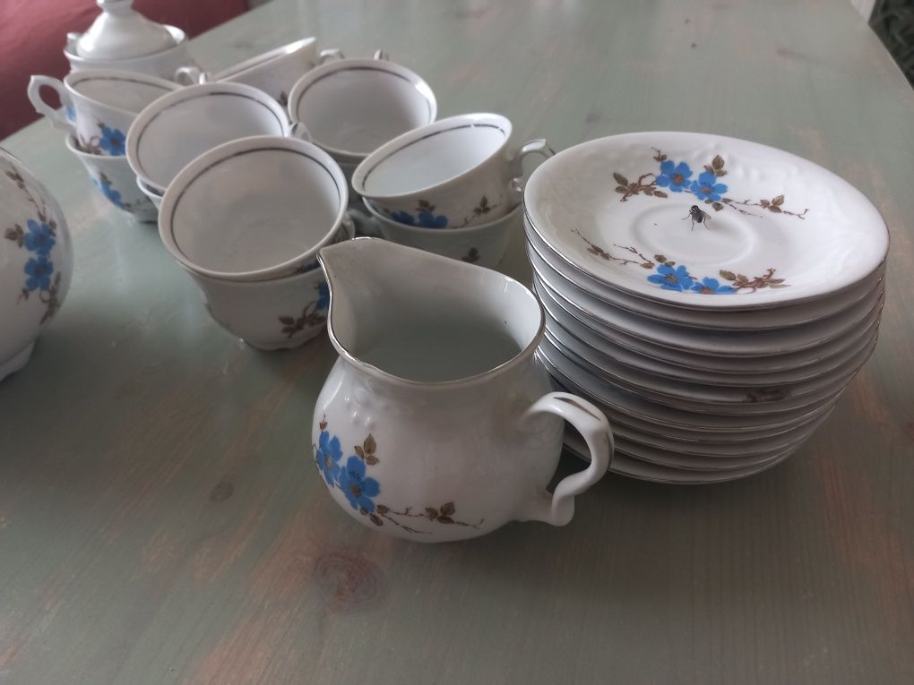 Porcelana Karolina zestaw kawowy 12 elementów