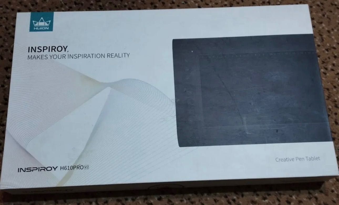 Графічний планшет HUION H610PRO V2 + рукавичка
